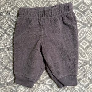 Carter’s baby fleece sweatpants/jogger. Size newborn
